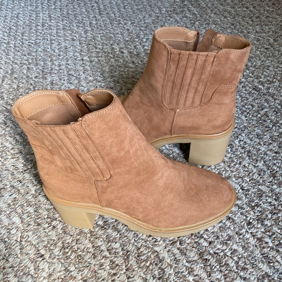 Memory foam boots 11 new suede - Picture 5 of 8